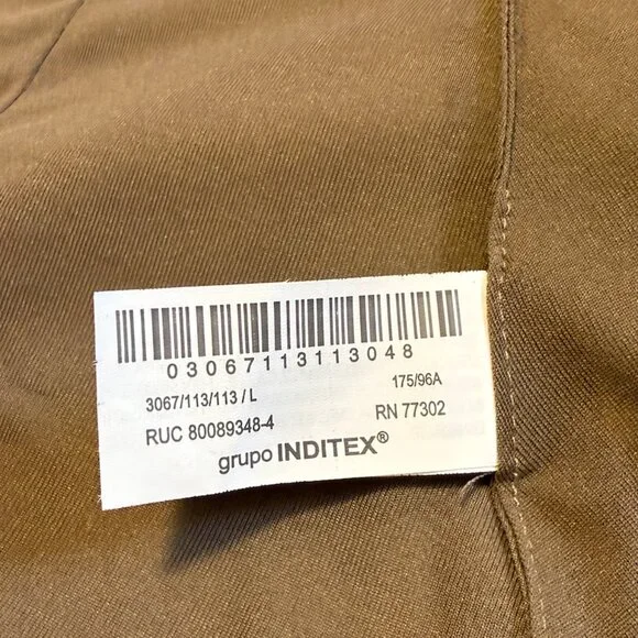 ZARA BUTTONED PLAID TOP - Picture 3 of 10